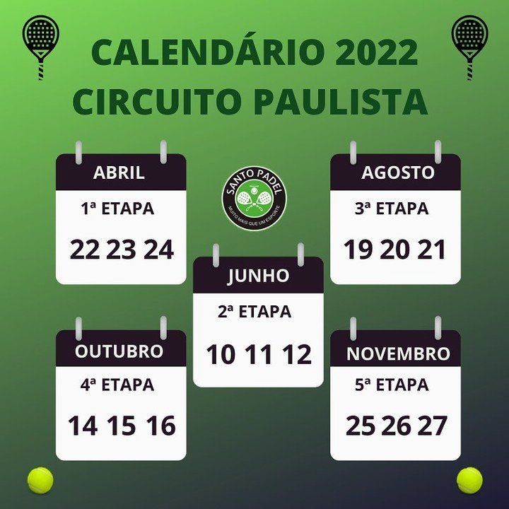 Eventos e calendários 2 paulista